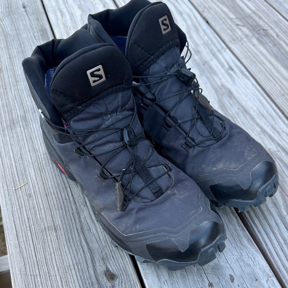 Salomon Black Men's Hiking Shoes